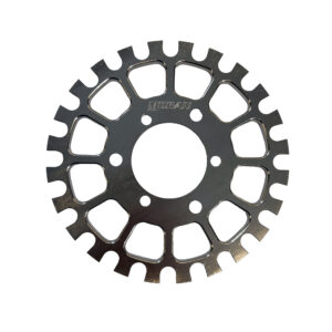 Universal Polished 24-Tooth Crank Wheel for 3/4" Magnetic Pickup